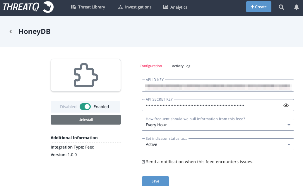 ThreatQ platform